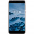 Nokia - 6.1 with 32GB Memory Cell Phone (Unlocked) - White/Iron