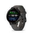 Garmin  Venu 3S GPS Smartwatch 41 mm Fiber-reinforced polymer - Stainless Steel and Pebble Gray
