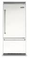 Viking - 5 Series Quiet Cool 20.4 Cu. Ft. Bottom-Freezer Built-In Refrigerator - Pure White