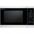 Sharp - 1.4 Cu.ft Countertop Microwave White - White