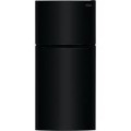 Frigidaire - 18.3 Cu. Ft. Top Freezer Refrigerator - Black