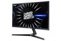 Samsung - Odyssey Gaming CRG5 Series 24” LED Curved FHD FreeSync Monitor - Black - Black