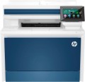 HP - LaserJet Pro 4301fdw Wireless Color All-in-One Laser Printer - White/Blue