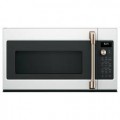 Café - 1.7 Cu. Ft. Convection Over-the-Range Microwave with Sensor Cooking and Air Fry - Matte White