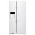 Whirlpool - 24.6 Cu. Ft. Side-by-Side Refrigerator with Water and Ice Dispenser - White-- 6581009