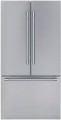Thermador - Professional 20.8 Cu. Ft. French Door Counter-Depth Smart Refrigerator with HomeConnect - Silver