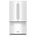 KitchenAid - 20 Cu. Ft. French Door Refrigerator with Interior Water Dispenser - White