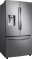 Samsung - 22.6 Cu. Ft. French Door Counter-Depth Refrigerator with Apps - Stainless steel