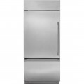 Monogram  21.3 Cu. Ft. Bottom-Freezer Built-In Refrigerator - Stainless steel