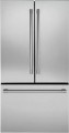Monogram - 23.1 Cu. Ft. French Door Counter-Depth Refrigerator with TwinChill Evaporators - Stainless Steel