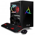 CLX - SET Gaming Desktop - AMD Ryzen 5 5600X - 32GB Memory - NVIDIA GeForce RTX 3070 - 480GB SSD + 3TB HDD - Black