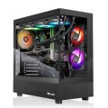 Thermaltake - LCGS View 9897X-270 Gaming Desktop AMD Ryzen 7 9800X3D, 32GB Memory, AMD Radeon RX 9070 XT, 2TB NVMe M.2 - Black