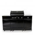 TYTUS Grills - Onyx Propane Grill Island - Onyx Black