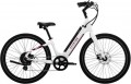 Aventon - Pace 500.3 Step-Through Ebike w/ up to 60 mile Max Operating Range and 28 MPH Max Speed - Large - Ghost White