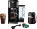 Ninja - DualBrew Hot & Iced Coffee Maker, Single-Serve, compatible with K-Cups & 12-Cup Drip Coffee Maker - Black/Stainless Steel