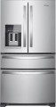 Whirlpool - 24.5 Cu. Ft. 4-Door French Door Refrigerator - Stainless Steel