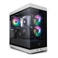 iBUYPOWER - iBUYPOWER- Y40 Gaming Desktop -AMD Ryzen 9 7900X- 32GB Memory- NVIDIA GeForce RTX 4080 Super 16GB- 2TB NVMe SSD- White - White
