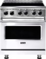 Viking - 5 Series 4.7 Cu. Ft. Freestanding Electric Induction Range - White