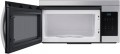 Samsung - 1.6 cu. ft. Over-the-Range Microwave with Auto Cook - Stainless steel