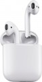Apple - Geek Squad Certified Refurbished AirPods - White