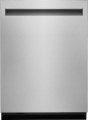 JennAir - 24-in Top-Control Built-In Stainless Steel Tub Dishwasher with 39 dBA - Stainless Steel