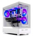 Skytech Gaming - AZURE3 Gaming PC - AMD Ryzen 7 9800X3D - 64GB Memory - NVIDIA 5070 Ti - 2TB NVMe SSD - White