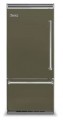 Viking - 5 Series Quiet Cool 20.4 Cu. Ft. Bottom-Freezer Built-In Refrigerator - Martini