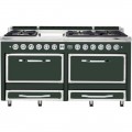 Viking - Tuscany 7.6 Cu. Ft. Freestanding Dual Fuel Convection Range - Green