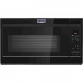 Maytag - 1.9 Cu. Ft. Over-the-Range Microwave with Sensor Cooking and Dual Crisp - Black
