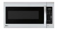 LG - 2.0 Cu. Ft. Over-the-Range Microwave - Stainless steel