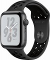 Apple - Apple Watch Nike+ Series 4 (GPS), 44mm Space Gray Aluminum Case with Anthracite/Black Nike Sport Band - Space Gray Aluminum