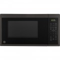 GE - 0.9 Cu. Ft. Microwave - Black stainless steel