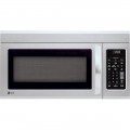 LG - 1.8 Cu. Ft. Over-the-Range Microwave with Sensor Cooking - PrintProof Stainless Steel