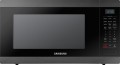 Samsung - 1.9 Cu. Ft. Full Size Microwave - Fingerprint Resistant Black Stainless Steel