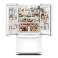 Whirlpool - 25.2 Cu. Ft. French Door Smart Refrigerator with Elevated Deli Drawer - White-- 6595050