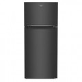 Whirlpool - 16.3 Cu. Ft. Top-Freezer Refrigerator - Black-6535909