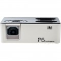 AAXA - P6 Pico WXGA DLP Projector - Black/White