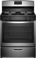 Amana - 5.1 Cu. Ft. Freestanding Gas Range - Stainless Steel