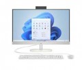 HP - 23.8 inch All-in-One Desktop PC 24-cr0410 AMD Athlon Silver 7120U 8GB RAM 256GB SSD Win 11 Home - Shell white--6632039