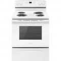 Amana - 4.8 Cu. Ft. Self-Cleaning Freestanding Electric Range - White