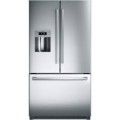 Bosch - 800 Series 25 Cu. Ft. French Door Refrigerator - Stainless steel