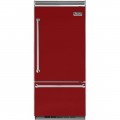 Viking - Professional 5 Series Quiet Cool 20.4 Cu. Ft. Bottom-Freezer Built-In Refrigerator - Apple red
