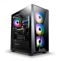 iBUYPOWER - SlateMR Gaming Desktop - Intel i3-12100F - 8GB Memory - NVIDIA GeForce GTX 1650 4GB - 500GB SSD - Black