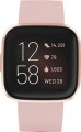 Fitbit - Versa 2 Smartwatch 40mm Aluminum - Petal/Copper Rose with Silicone Band