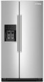 KitchenAid - 20.8 Cu. Ft. Side-by-Side Counter Depth Refrigerator with Panoramic LED Lighting - Stainless Steel