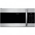 Frigidaire - Gallery 1.7 Cu. Ft. Over-the-Range Microwave with Sensor Cooking - Black stainless steel