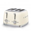 SMEG TSF03 4x4 Slot Wide-Slot Toaster Toaster - Cream