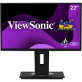 ViewSonic - 21.5 LCD FHD Monitor (DisplayPort VGA, HDMI) - Black
