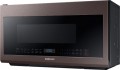 Samsung - 2.1 Cu. Ft. Over-the-Range Microwave with Sensor Cooking - Tuscan Stainless Steel