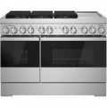 JennAir - NOIR 6.3 Cu. Ft. Self-Cleaning Freestanding Dual Fuel Convection Range - Stainless Steel